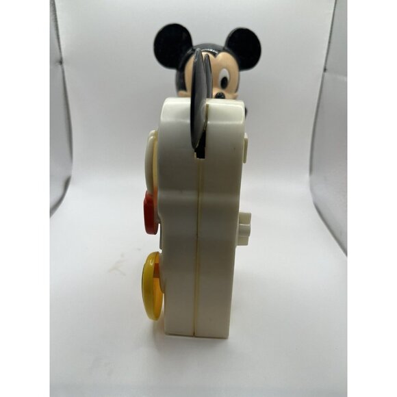 Vintage 1986 Superior Toy Disney Mickey Mouse Gumball Bank Plastic Part&CRIB TOY - Picture 11 of 16